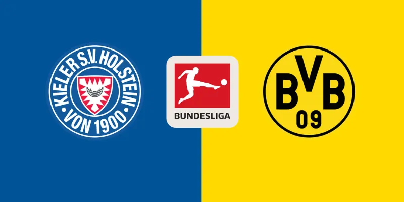 Thời gian và địa điểm của trận Holstein Kiel vs Borussia Dortmund